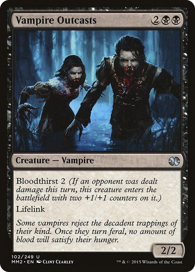 0102 Vampire Outcasts U Modern Masters 2015