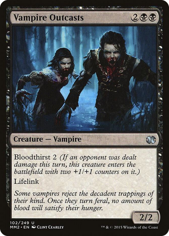 0102 Vampire Outcasts U Modern Masters 2015