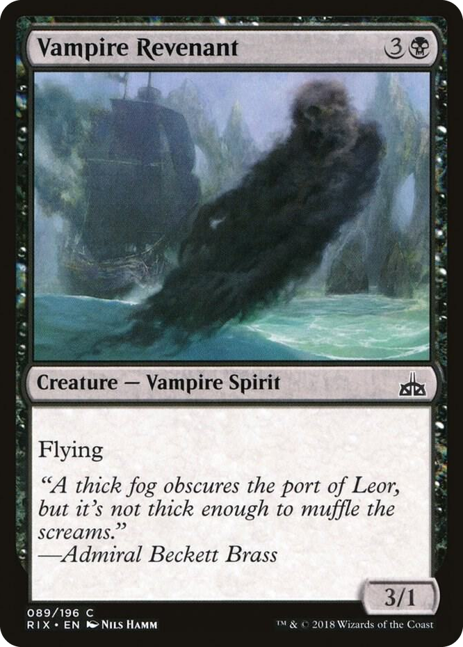 0089 Vampire Revenant C Rivals of Ixalan