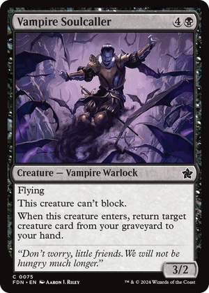 0075 Vampire Soulcaller (0075) C Foundations