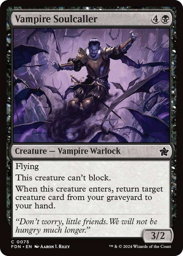 0075 Vampire Soulcaller (0075) C Foundations