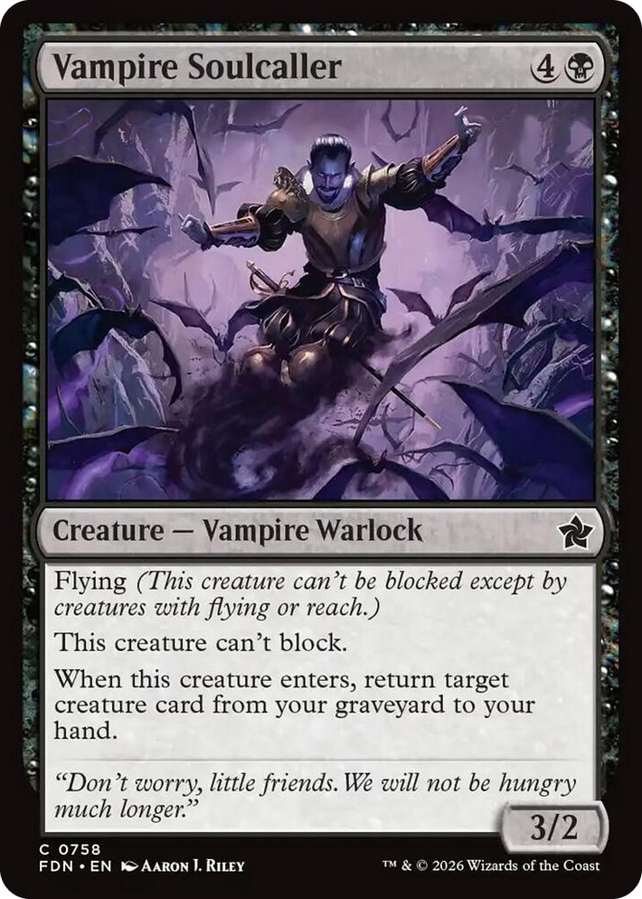 0758 Vampire Soulcaller (0758) C Foundations