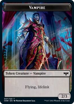 0007 Vampire Token (007) T Innistrad: Crimson Vow