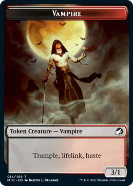 0014 Vampire Token T Innistrad: Midnight Hunt