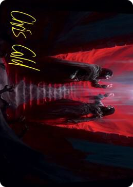 0049 Vampires' Vengeance Art Card (Gold-Stamped Signature) S Art Series: Innistrad: Crimson Vow