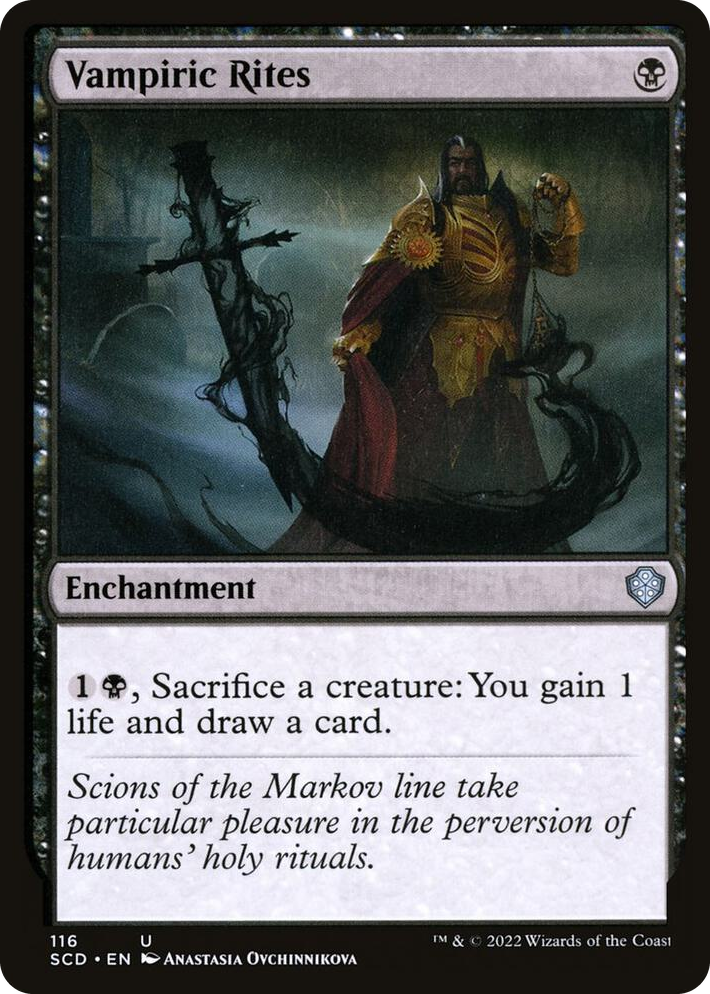 0116 Vampiric Rites U Starter Commander Decks