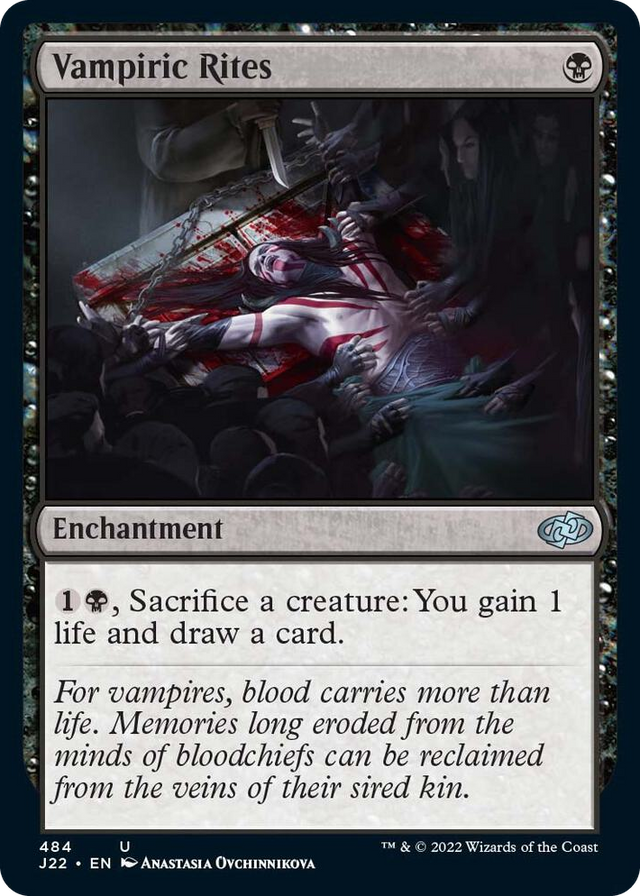 0484 Vampiric Rites U Jumpstart 2022