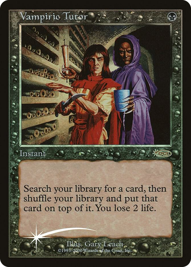 Vampiric Tutor #2 P - Judge Promos Pokemon card