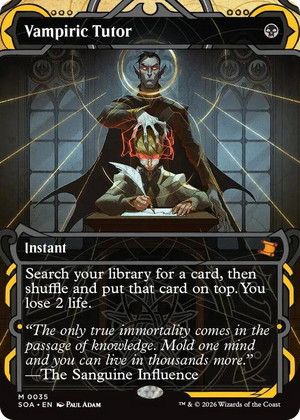 0035 Vampiric Tutor M Secrets of Strixhaven: Mystical Archive