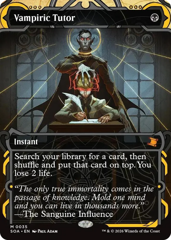 0035 Vampiric Tutor M Secrets of Strixhaven: Mystical Archive