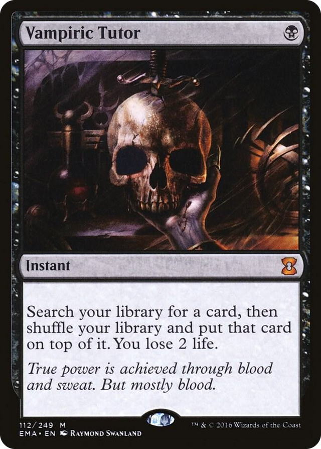 0112 Vampiric Tutor M Eternal Masters