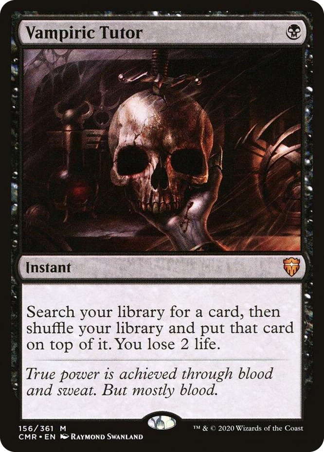 0156 Vampiric Tutor M Commander Legends