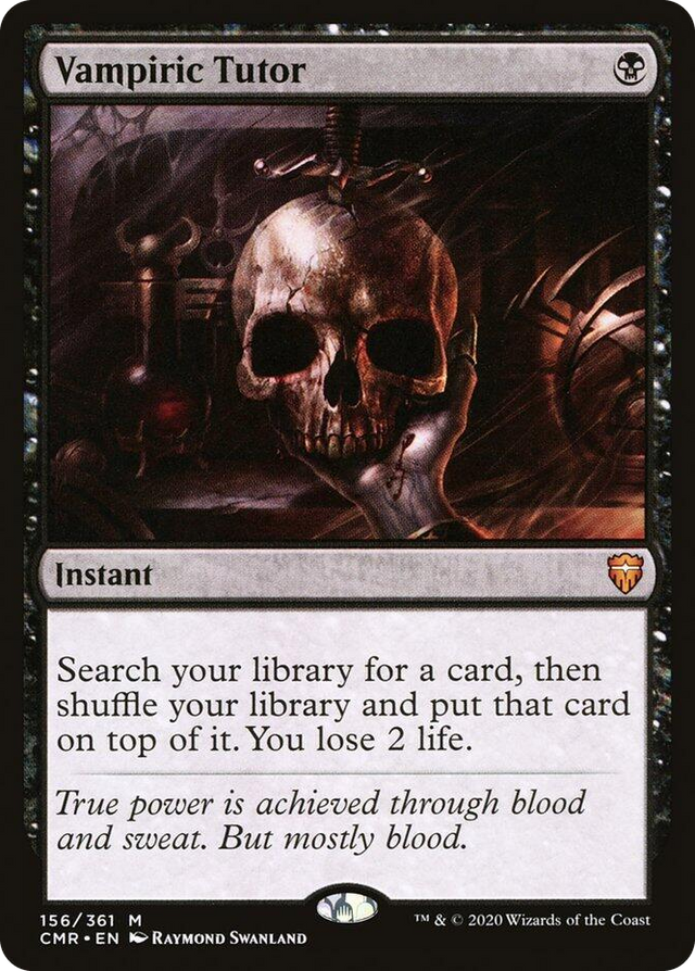 0156 Vampiric Tutor M Commander Legends
