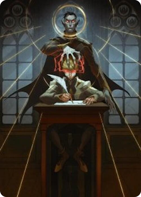 0045 Vampiric Tutor Art Card S Art Series: Secrets of Strixhaven