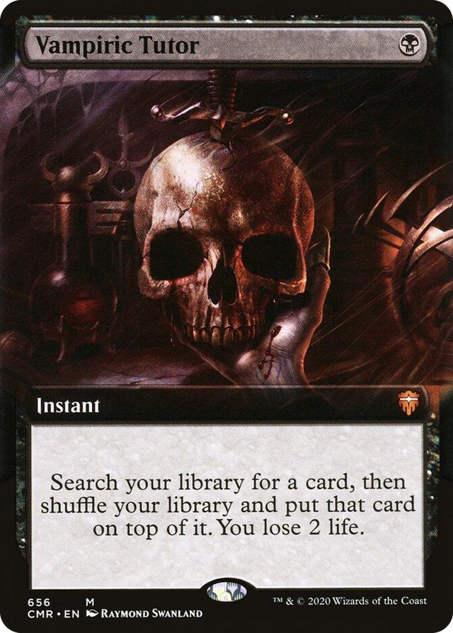 0656 Vampiric Tutor (Extended Art) M Commander Legends