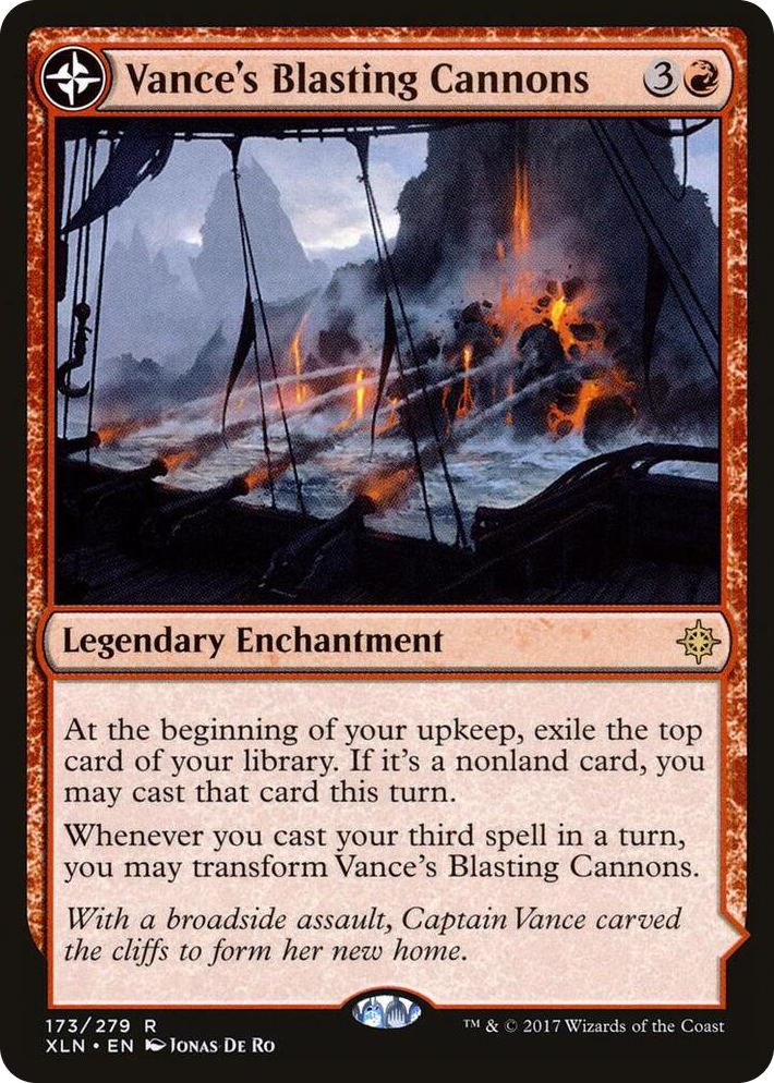 0173 Vance's Blasting Cannons R Ixalan