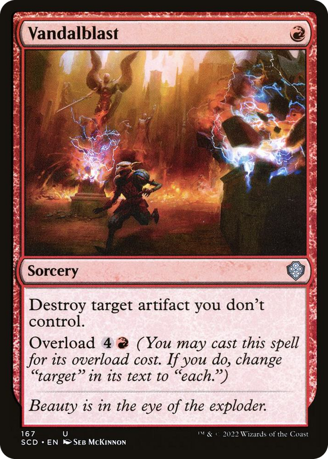 0167 Vandalblast U Starter Commander Decks
