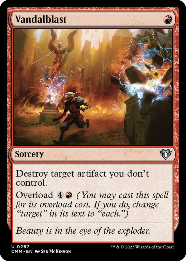 0267 Vandalblast U Commander Masters