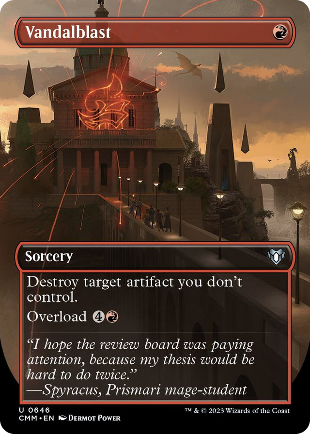0646 Vandalblast (Borderless) U Commander Masters