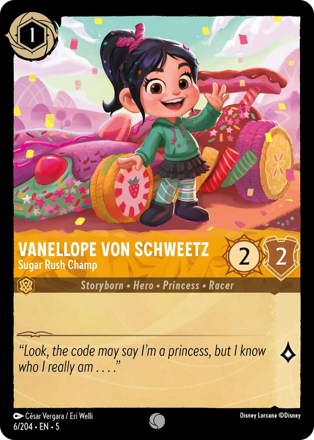 0006 Vanellope von Schweetz - Sugar Rush Champ Common Shimmering Skies