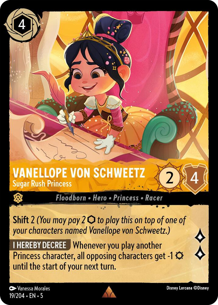 0019 Vanellope von Schweetz - Sugar Rush Princess Rare Shimmering Skies