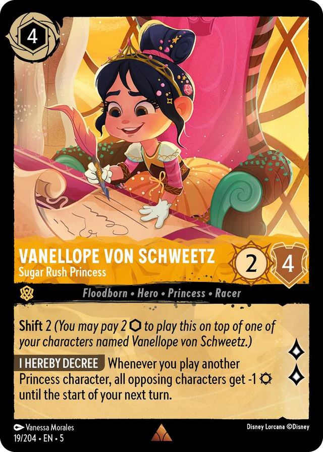 0019 Vanellope von Schweetz - Sugar Rush Princess Rare Shimmering Skies