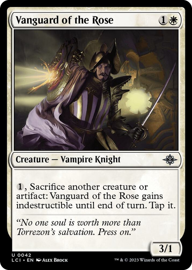 0042 Vanguard of the Rose U The Lost Caverns of Ixalan