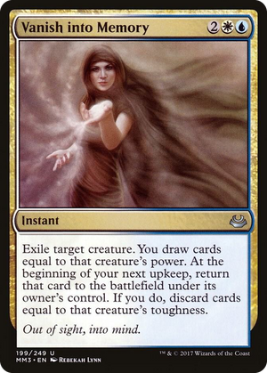 0199 Vanish into Memory U Modern Masters 2017