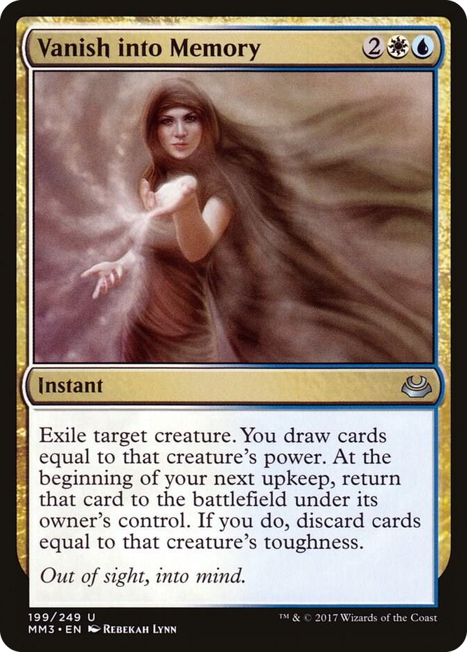 Vanish into Memory #199 U - Modern Masters 2017 Pokemon card
