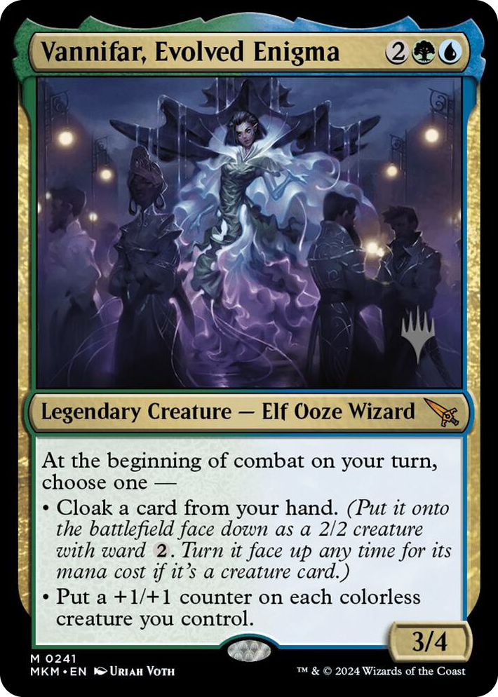 0241 Vannifar, Evolved Enigma M Promo Pack: Murders at Karlov Manor