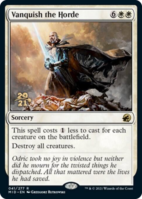 0041 Vanquish the Horde R Prerelease Cards