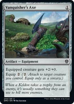 0240 Vanquisher's Axe C Dominaria United