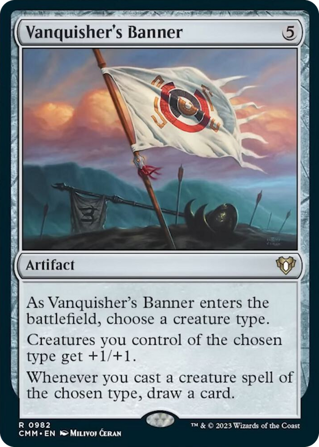 0982 Vanquisher's Banner R Commander Masters