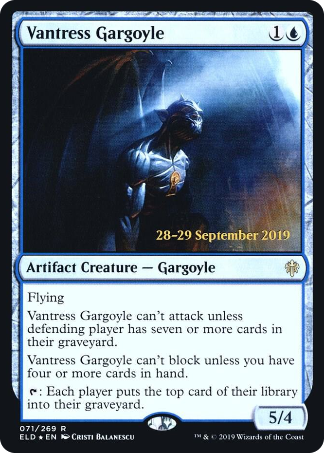 0071 Vantress Gargoyle R Prerelease Cards