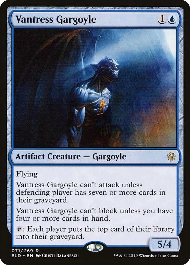 0071 Vantress Gargoyle R Throne of Eldraine