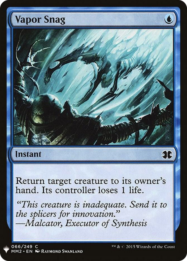 0066 Vapor Snag C The List Reprints
