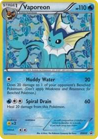 BW089 Vaporeon - BW89 Promo Black and White Promos
