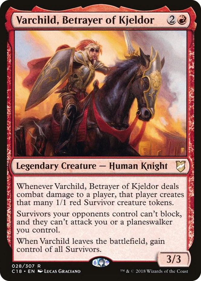 0028 Varchild, Betrayer of Kjeldor R Commander 2018
