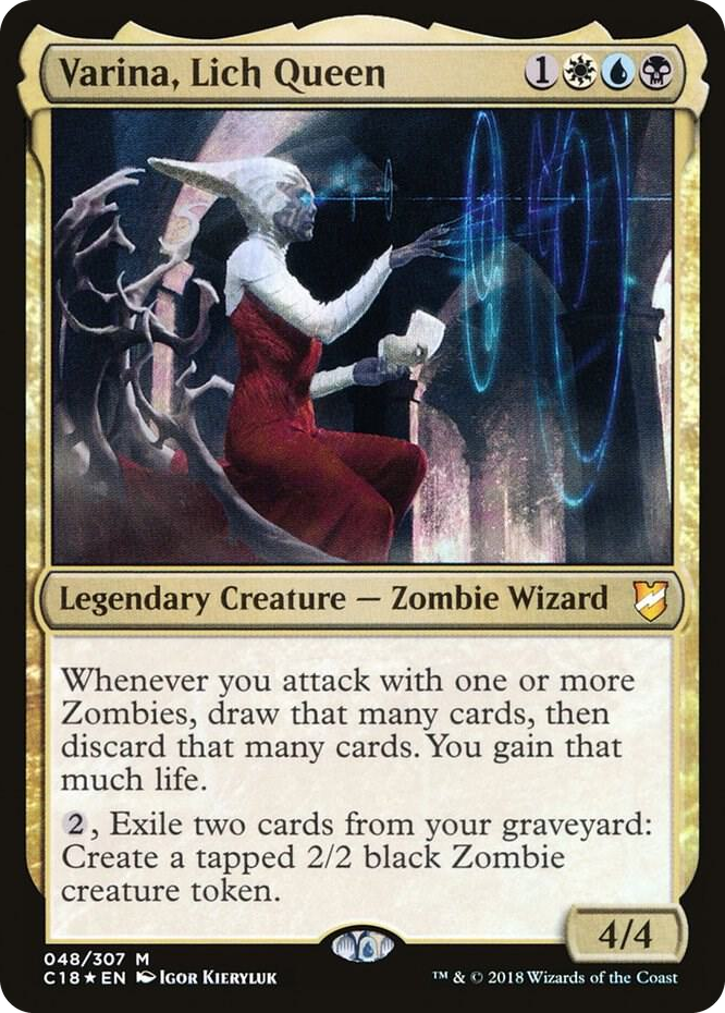 0048 Varina, Lich Queen M Commander 2018
