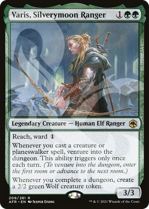 0209 Varis, Silverymoon Ranger R AFR Ampersand Promos