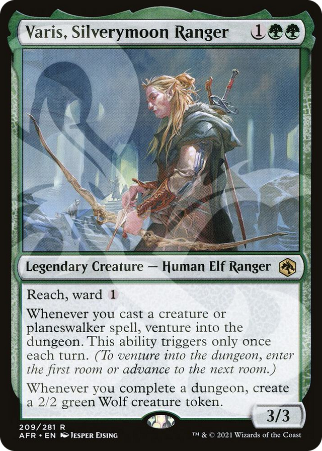 0209 Varis, Silverymoon Ranger R AFR Ampersand Promos