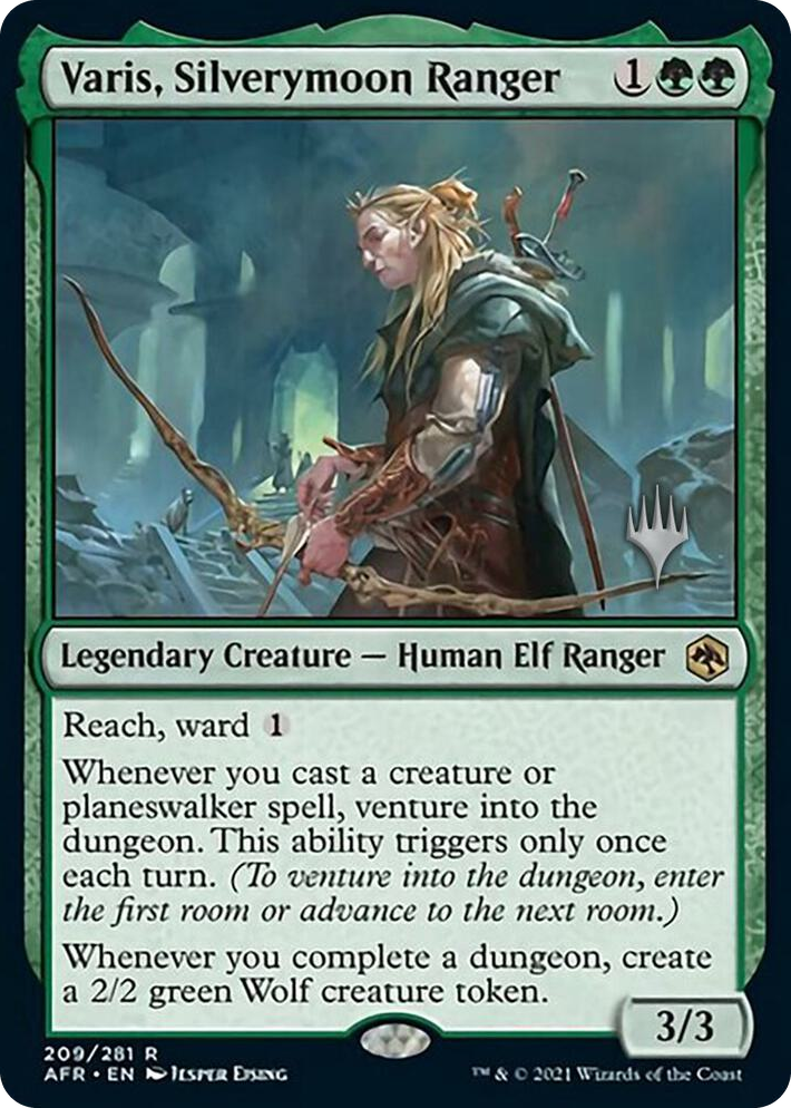 0209 Varis, Silverymoon Ranger R Promo Pack: Adventures in the Forgotten Realms