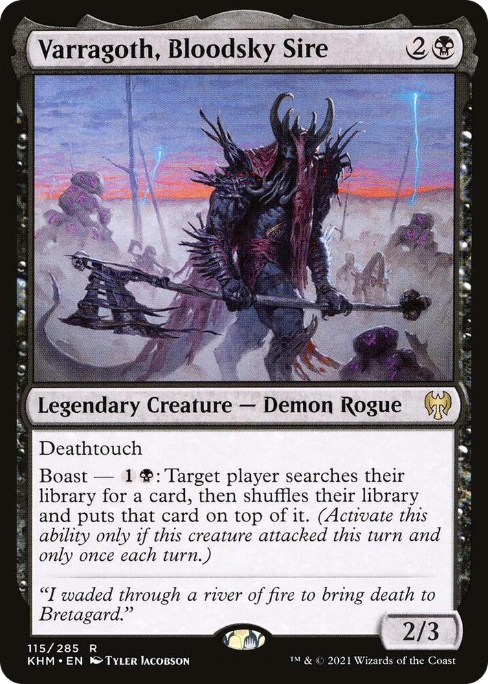 0115 Varragoth, Bloodsky Sire R Kaldheim
