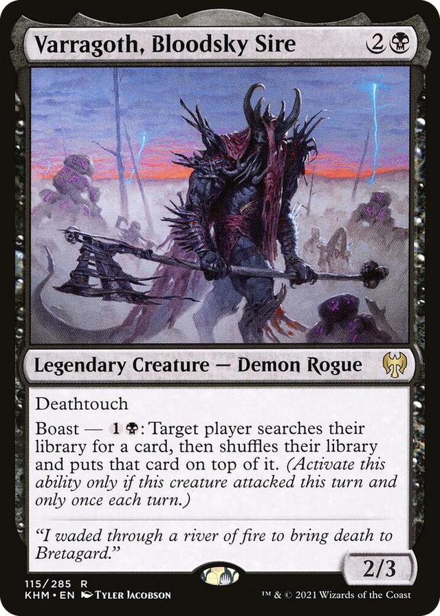 0115 Varragoth, Bloodsky Sire R Kaldheim
