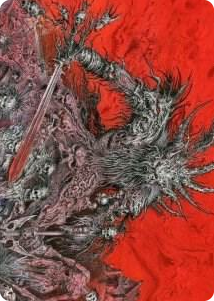 0078 Varragoth, Bloodsky Sire Art Card S Art Series: Kaldheim