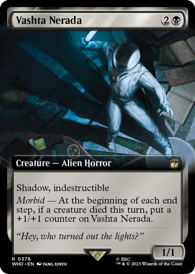 0376 Vashta Nerada (Extended Art) R Universes Beyond: Doctor Who