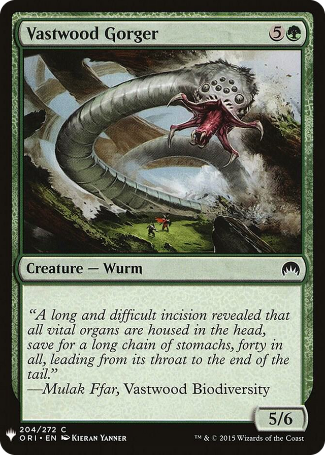 0204 Vastwood Gorger C The List Reprints