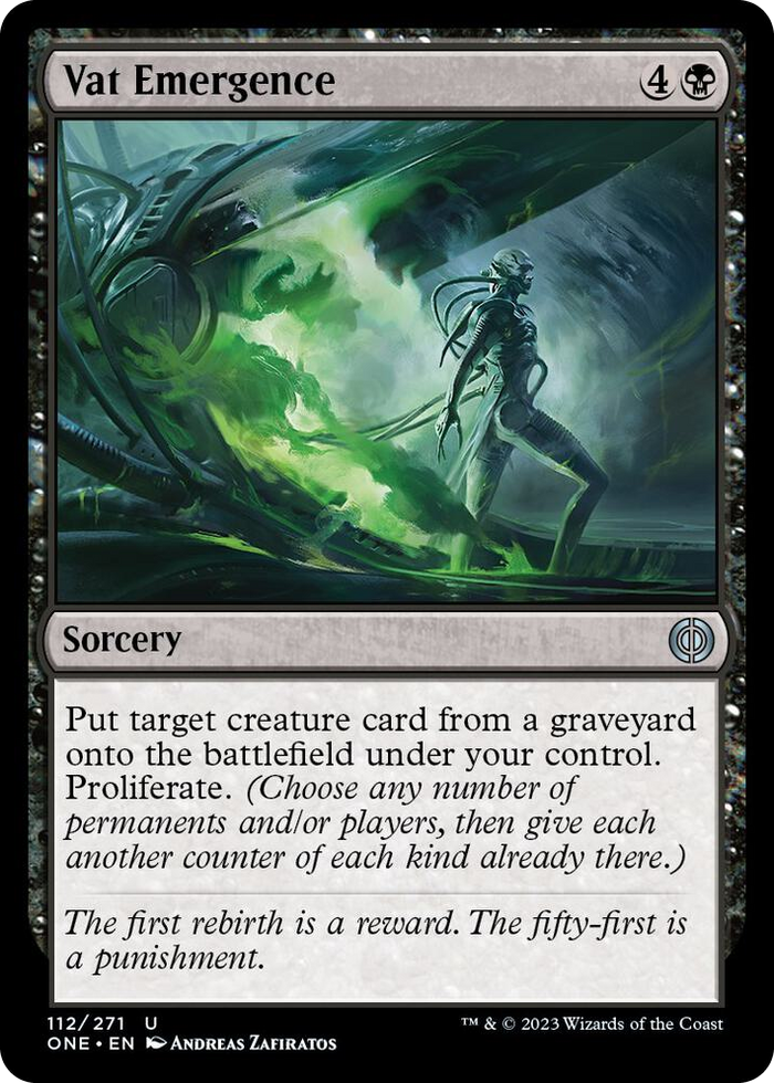 Vat Emergence #112 U - Phyrexia: All Will Be One Pokemon card