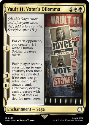 0121 Vault 11: Voter's Dilemma R Universes Beyond: Fallout
