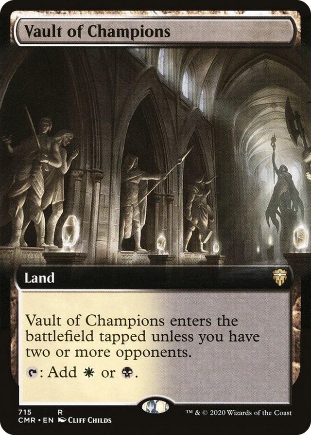 0715 Vault of Champions (Extended Art) R Commander Legends